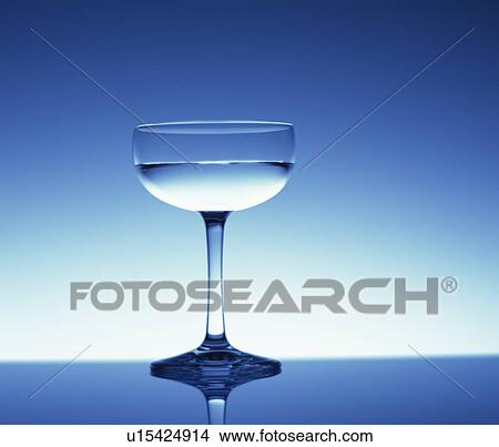 Picture - Studio shot of transparent cocktail. Fotosearch