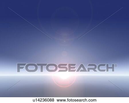 Sun at horizon View Large Photo Image Stock Photo - Sun at horizon. Fotosearch