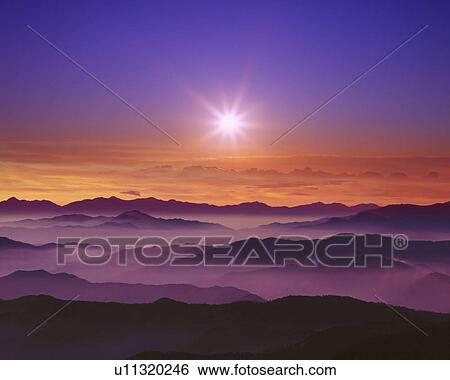 Sunrise over majestic mountain landscape. Matsumoto, Nagano Prefecture, Japan View Large Photo Image Stock Photograph - Sunrise over majestic mountain landscape. Matsumoto, Nagano Prefecture, Japan. Fotosearch