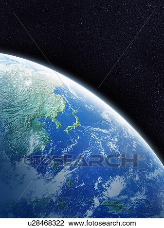 The earth, computer graphic, black background View Large Photo Image Stock Image - The earth, computer graphic, black background. Fotosearch