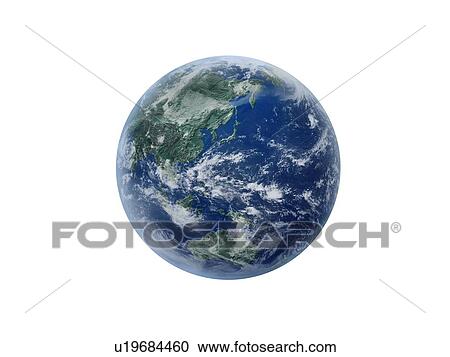 The earth, computer graphic, white background, cut out View Large Photo Image Stock Image - The earth, computer graphic, white background, cut out. Fotosearch