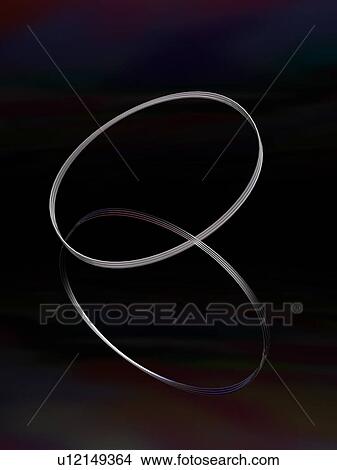 Two rings intertwined View Large Photo Image Picture - Two rings intertwined. Fotosearch