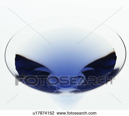 Stock Image - Upside down wineglass. Fotosearch
