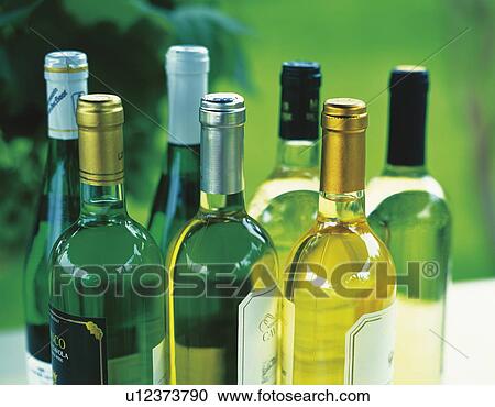 Variety of wine bottles View Large Photo Image Stock Image - Variety of wine bottles. Fotosearch