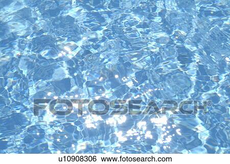 Water surface of a swimming pool View Large Photo Image Stock Photograph - Water surface of a swimming pool. Fotosearch
