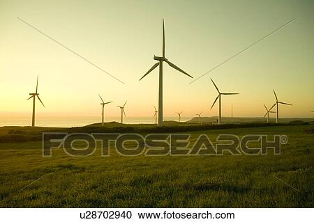 Wind turbines. Tomamae-machi, Hokkaido, Japan View Large Photo Image Stock Image - Wind turbines. Tomamae-machi, Hokkaido, Japan. Fotosearch