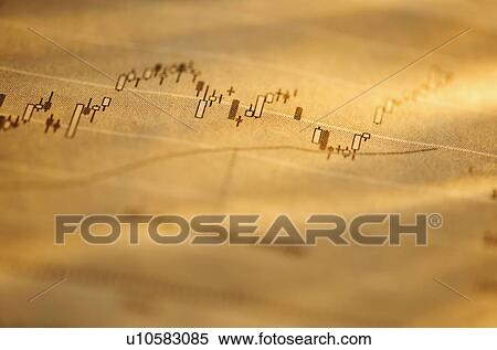 Stock Photography - Banking charts and trendlines. Fotosearch