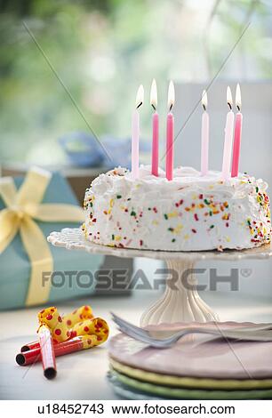 Birthday cake View Large Photo Image Stock Image - Birthday cake. Fotosearch