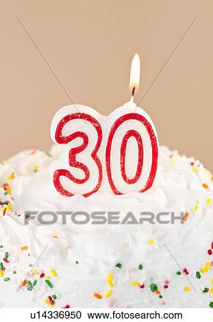 Birthday for thirty years old View Large Photo Image Stock Image - Birthday for thirty years old. Fotosearch