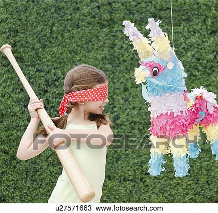 Child with pinata View Large Photo Image Stock Image - Child with pinata. Fotosearch