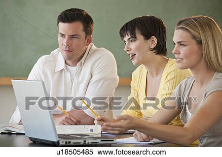 Classmates studying View Large Photo Image Stock Photography - Classmates studying. Fotosearch