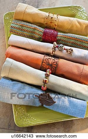 Colorful napkins View Large Photo Image Stock Image - Colorful napkins. Fotosearch