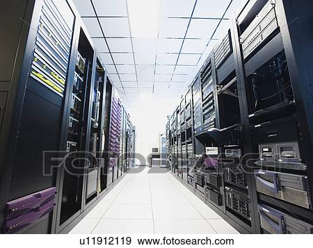 Stock Photo - Data center. Fotosearch