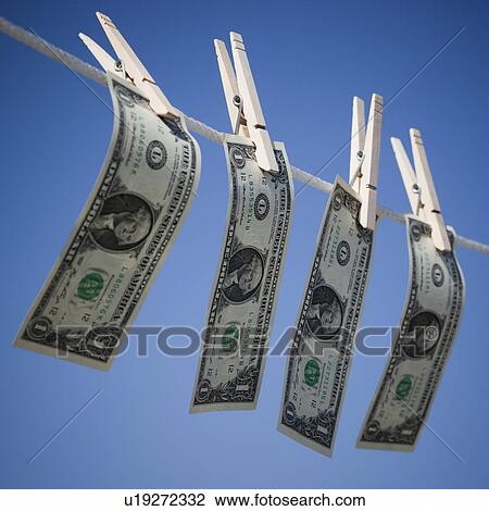 Dollars on clothes line View Large Photo Image Stock Image - Dollars on clothes line. Fotosearch