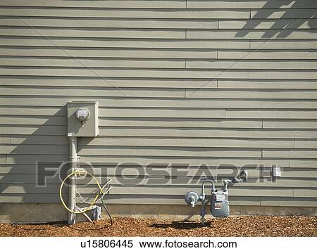 Stock Photography - Electricity meter. Fotosearch