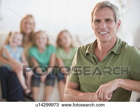 Family at home View Large Photo Image Stock Image - Family at home. Fotosearch