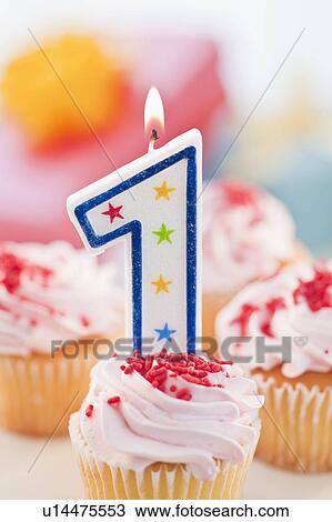 Stock Image - First birthday. Fotosearch