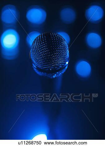 Stock Image - Microphone. Fotosearch