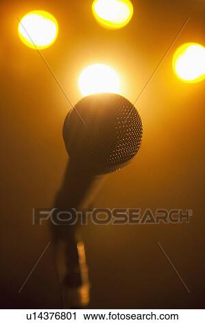 Stock Image - Microphone. Fotosearch