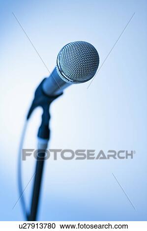 Microphone View Large Photo Image Stock Image - Microphone. Fotosearch