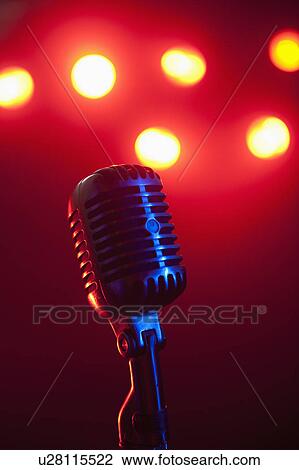 Microphone View Large Photo Image Stock Image - Microphone. Fotosearch