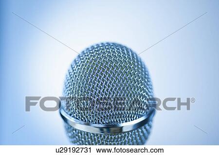 Stock Image - Microphone. Fotosearch