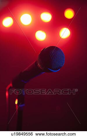 Microphone View Large Photo Image Stock Photograph - Microphone. Fotosearch