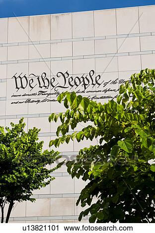 Stock Image - National Constitution Center. Fotosearch