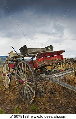Stock Photo - Old fashion wagon. Fotosearch