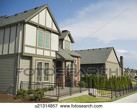 Stock Photo - Residential house. Fotosearch