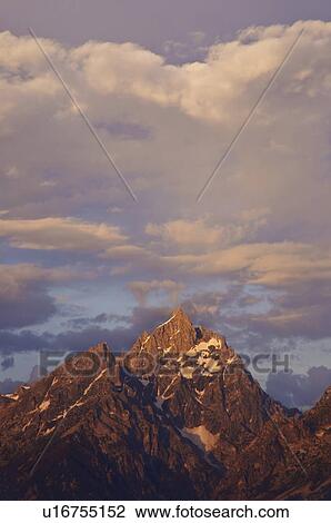 Stock Image - Scenic view of mountain. Fotosearch