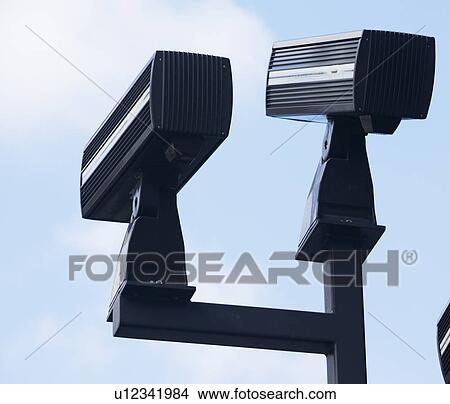 Picture - Security cameras. Fotosearch