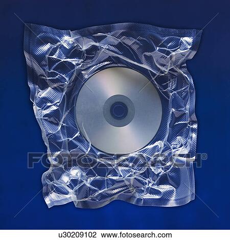 Stock Image - Shrink wrapped DVD. Fotosearch