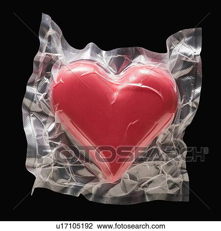 Shrink wrapped heart View Large Photo Image Stock Image - Shrink wrapped heart. Fotosearch
