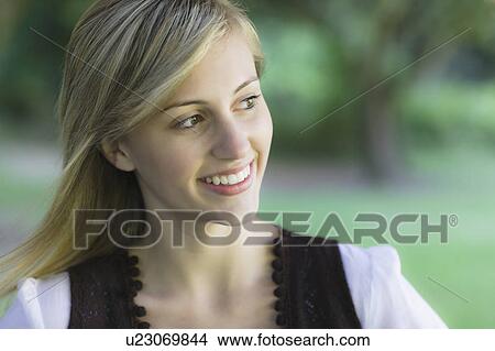 Smiling woman View Large Photo Image Picture - Smiling woman. Fotosearch