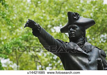 Stock Photography - Statue of Commodore Barry. Fotosearch