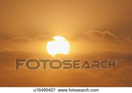 Sunset View Large Photo Image Stock Photo - Sunset. Fotosearch