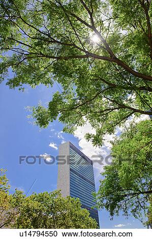 Stock Image - United Nations Building. Fotosearch