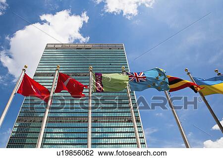 Stock Image - United Nations Building. Fotosearch