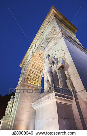 Stock Photograph - Washington Square Park Arch. Fotosearch
