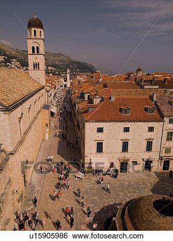 Aerial view of Dubrovnik View Large Photo Image Stock Photograph - Aerial view of Dubrovnik. Fotosearch