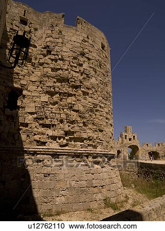 Ancient exterior wall in Rhodes Greece View Large Photo Image Stock Image - Ancient exterior wall in Rhodes Greece. Fotosearch