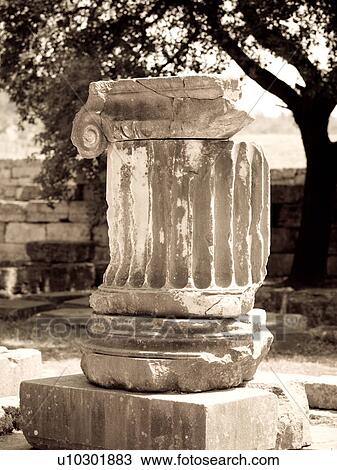 Ancient ruins in Katakolon View Large Photo Image Stock Image - Ancient ruins in Katakolon. Fotosearch