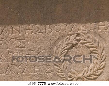 Ancient scripture at Ephesus in Kusadasi Turkey View Large Photo Image Stock Photography - Ancient scripture at Ephesus in Kusadasi Turkey. Fotosearch