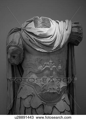 Stock Image - Ancient statue in Katakolon. Fotosearch