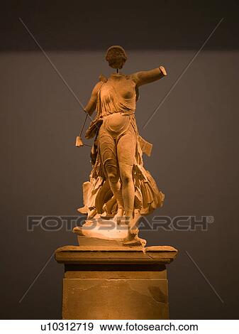 Stock Photo - Ancient statue in Katakolon. Fotosearch