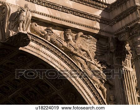 Arch of Septimius Severus at the Forum in Rome View Large Photo Image Stock Photo - Arch of Septimius Severus at the Forum in Rome. Fotosearch