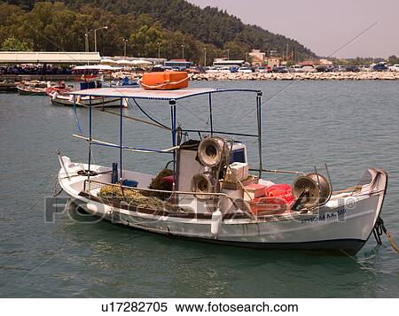 Boats in Katakolon harbour View Large Photo Image Stock Photography - Boats in Katakolon harbour. Fotosearch