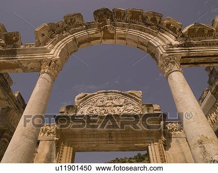 Stock Image - Ephesus in Kusadasi Turkey. Fotosearch
