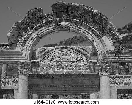 Stock Image - Ephesus in Kusadasi Turkey. Fotosearch